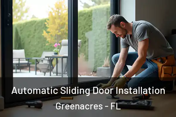 Automatic Sliding Door Installation Greenacres - FL