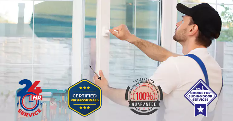 Balcony Glass Door Repair Near Me in Greenacres