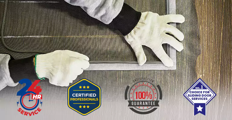 Commercial Mesh Door Repair in Greenacres