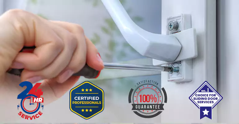 Broken Patio Door Handle Repair in Greenacres