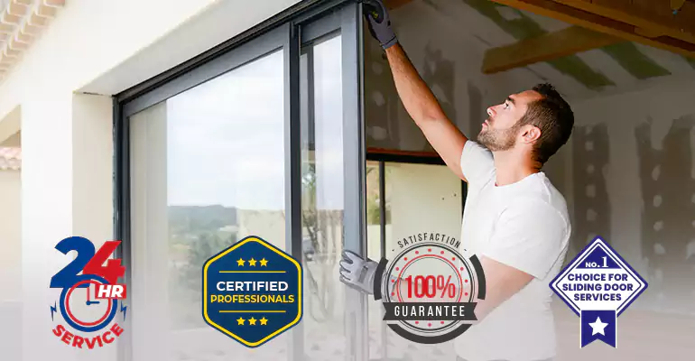 Sliding Glass Door Frame Repair in Greenacres