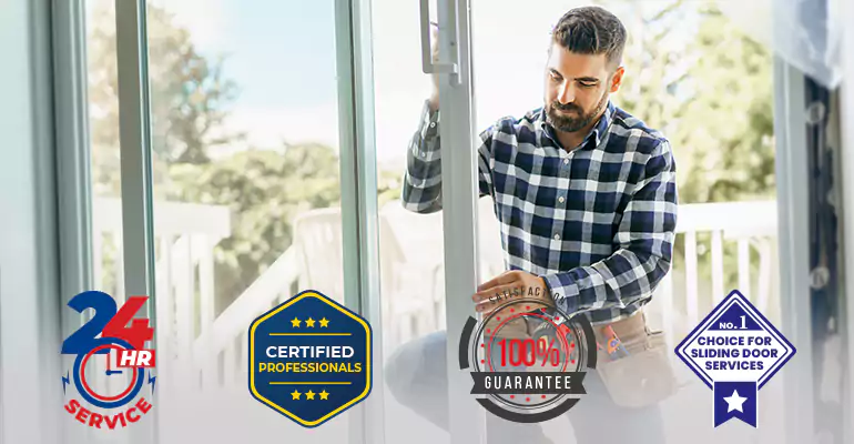 Residential Impact Sliding Glass Door Repair in Greenacres